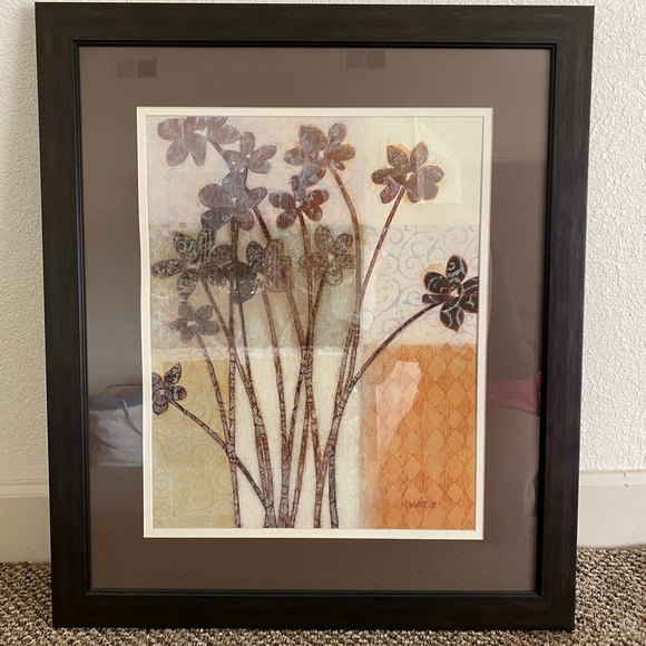 Wall decor framed